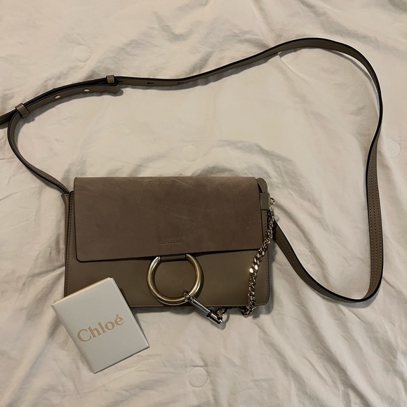 AUTHENTIC Chloe Faye Shoulder Bag - Picture 6 of 9